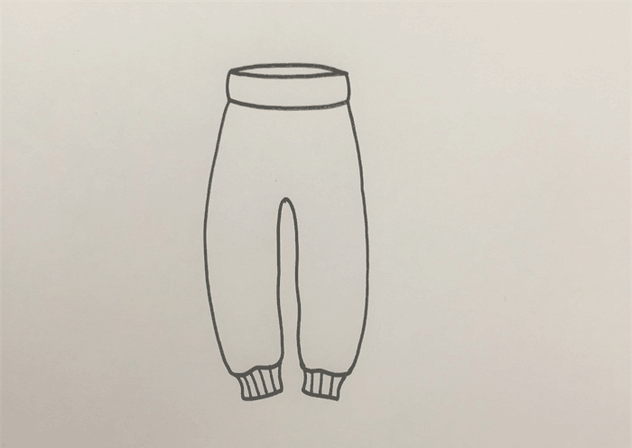 长裤简笔画图片 裤子怎么画