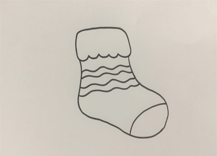 袜子简笔画图片 袜子怎么画