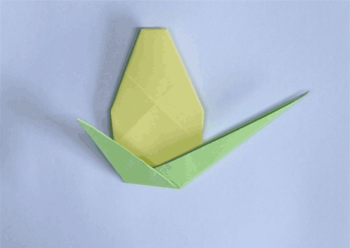 玉米折纸图片 玉米怎么折