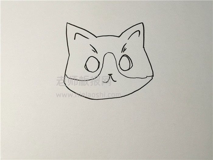 小猫简笔画图片怎么画的