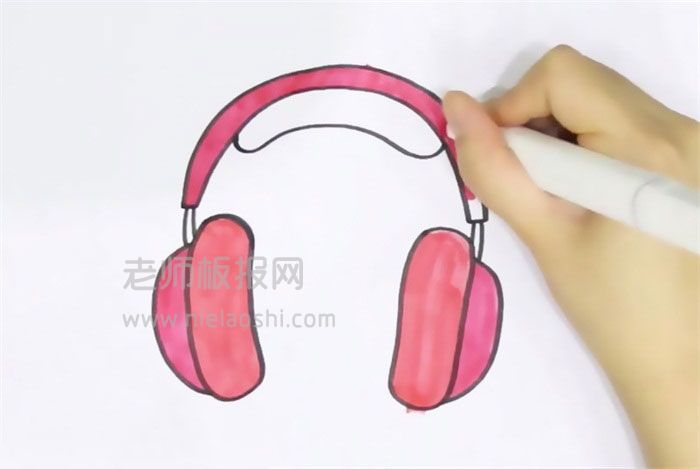 耳机简笔画图片 耳机怎么画是