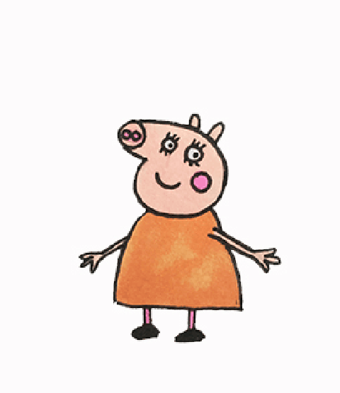 猪妈妈简笔画图片 猪妈妈怎么画
