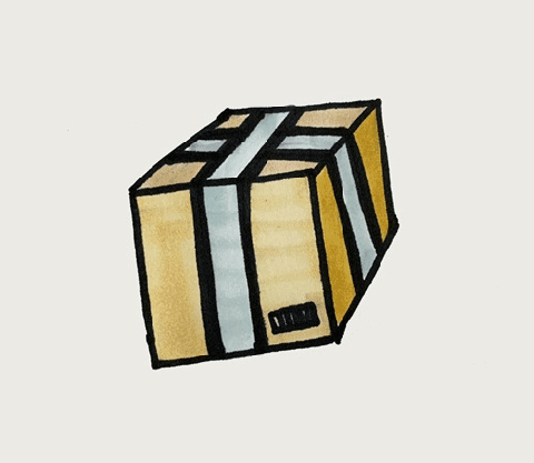 立体箱子简笔画图片 立体箱子怎么画的