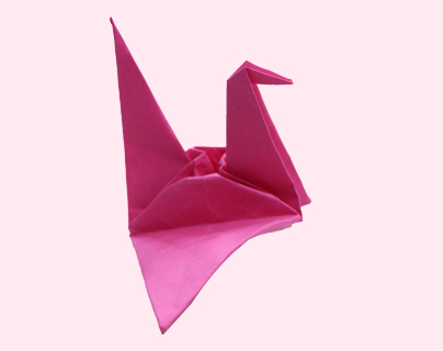 升级玫瑰千纸鹤折纸图片 玫瑰千纸鹤怎么折
