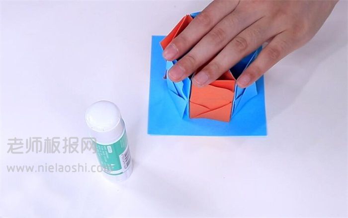 笔筒纸折图片 笔筒怎么折