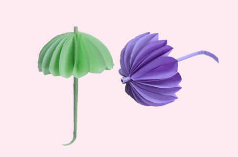 雨伞折纸图片 雨伞怎么折