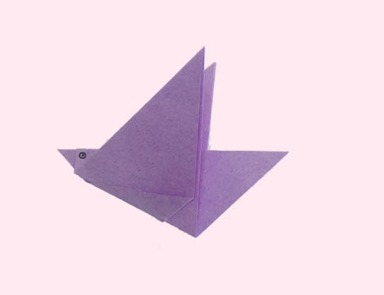 飞鸟折纸图片 飞鸟怎么折