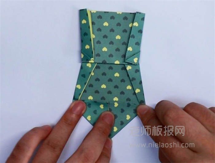 折纸图片 领带怎么折