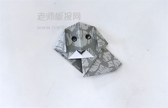 小狗折纸图片 小狗如何折