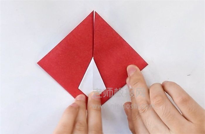 爱心折纸图片 简单的爱心怎么折