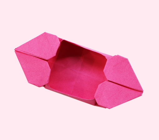 爱心盒子折纸图片  爱心盒子怎么折