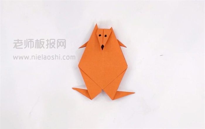 狐狸折纸图片 狐狸怎么折