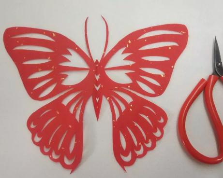 蝴蝶剪纸图片 蝴蝶如何剪