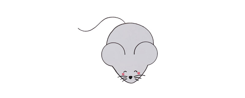 小学生画老鼠简笔画图片