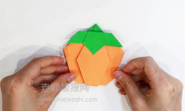 南瓜折纸图片 南瓜怎么折