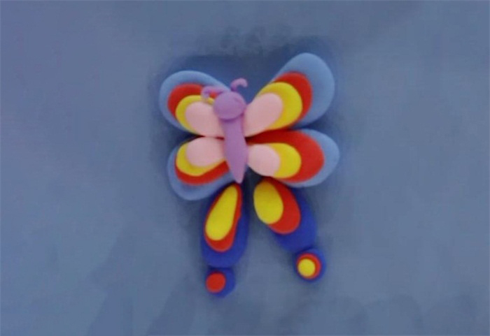 蝴蝶超轻粘土制作教程图片 蝴蝶粘土是怎么做的