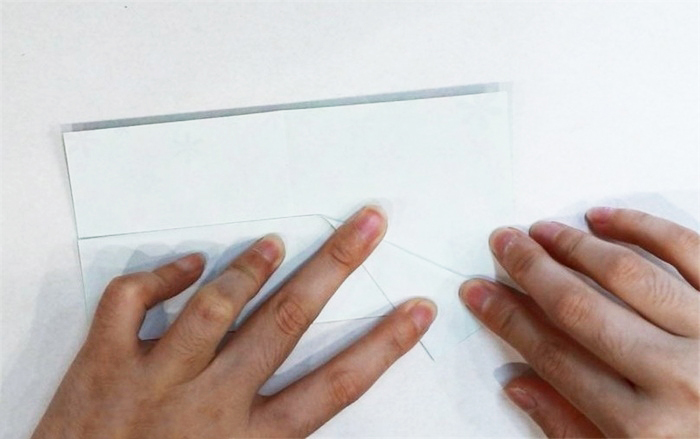 手套折纸教程图片 手套是怎么折的
