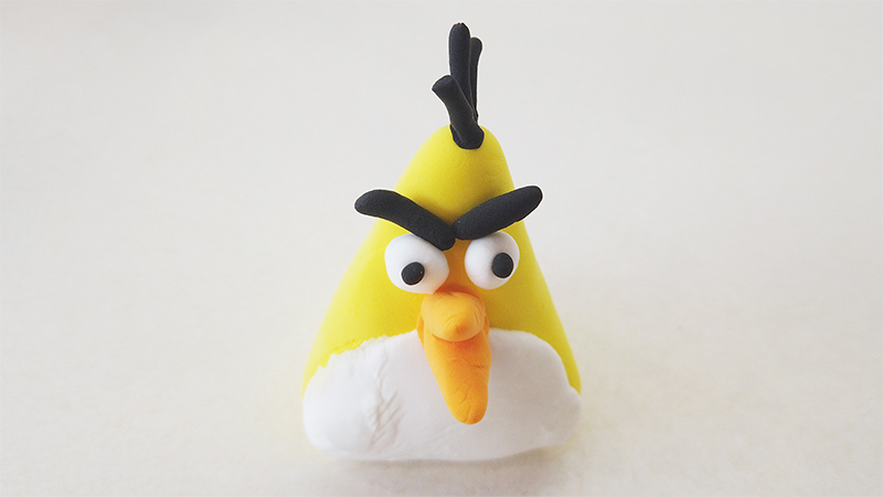超轻粘土愤怒的小鸟做法 粘土是怎样做愤怒的小鸟
