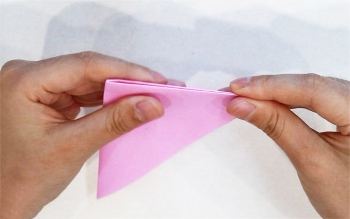 荷花折纸教程图片 荷花是怎么折折的