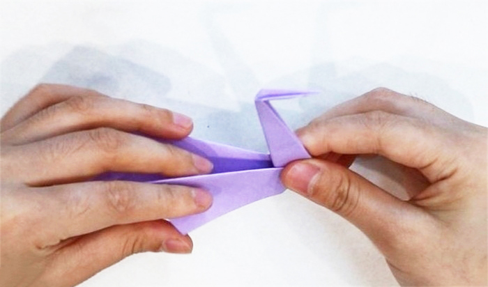 天鹅折纸教程图片 天鹅是怎么折