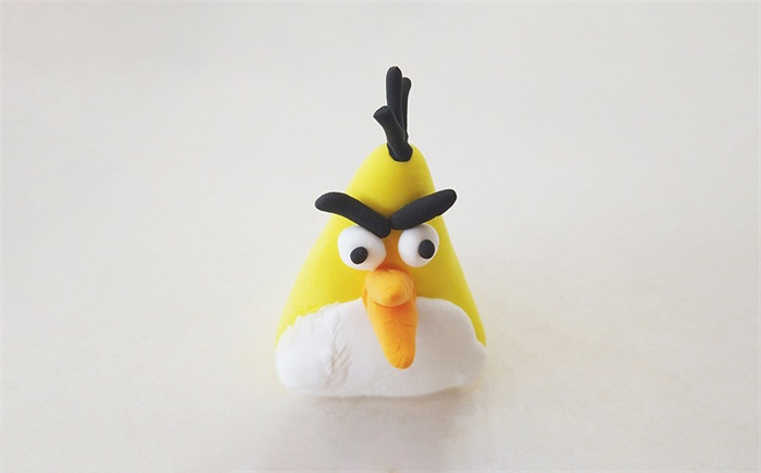 超轻粘土愤怒的小鸟做法 粘土是怎样做愤怒的小鸟