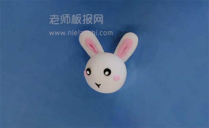 超轻粘土小兔子教程图片 用粘土是怎么做小兔子