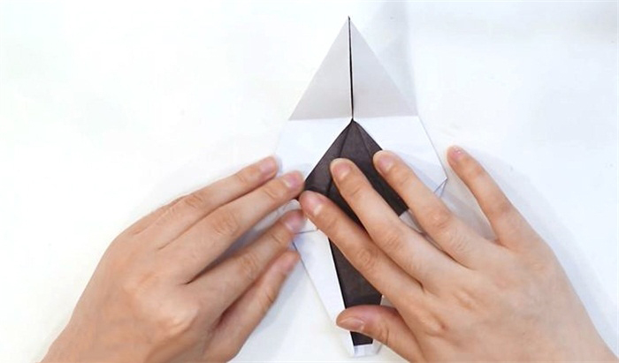 万圣节面具折纸教程图片 面具是怎么折