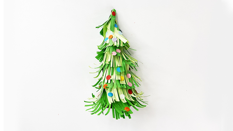 立体的圣诞树折纸教程图片 圣诞树是怎么折的