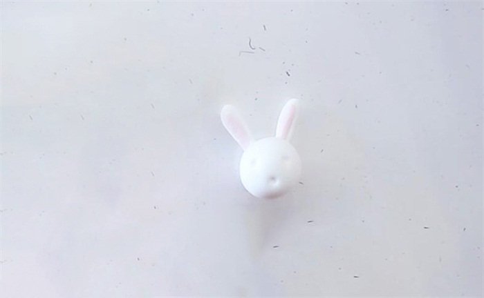 兔子超轻粘土的做法教程图片 粘土是怎么做兔子