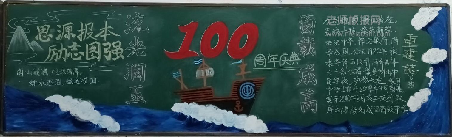 成田100周年庆典黑板报图片