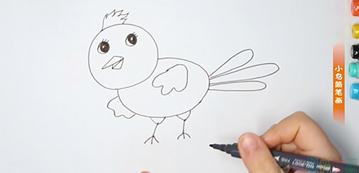 小鸟简笔画图片 小鸟是怎么画的
