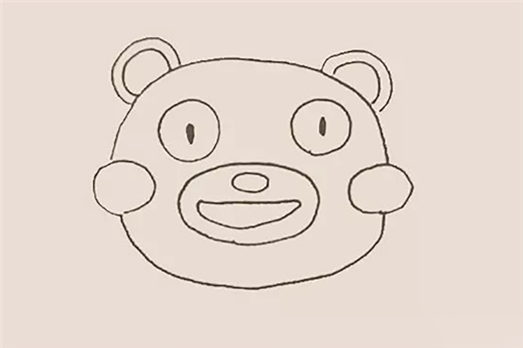 熊本熊简笔画图片 熊本熊是怎么画的