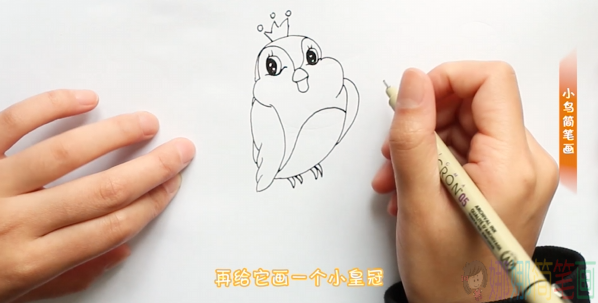 简单的小鸟简笔画图片 小鸟是怎么画的
