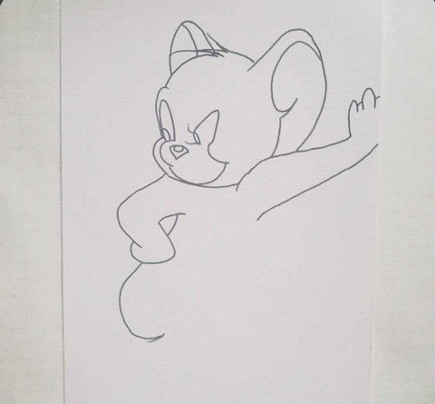 卡通动物猫简笔画图片 猫是怎么画的
