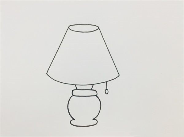 家用台灯简笔画图片 台灯是怎么画的