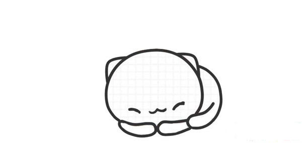 简单易学的小猫简笔画图片 可爱的小猫是怎么画的