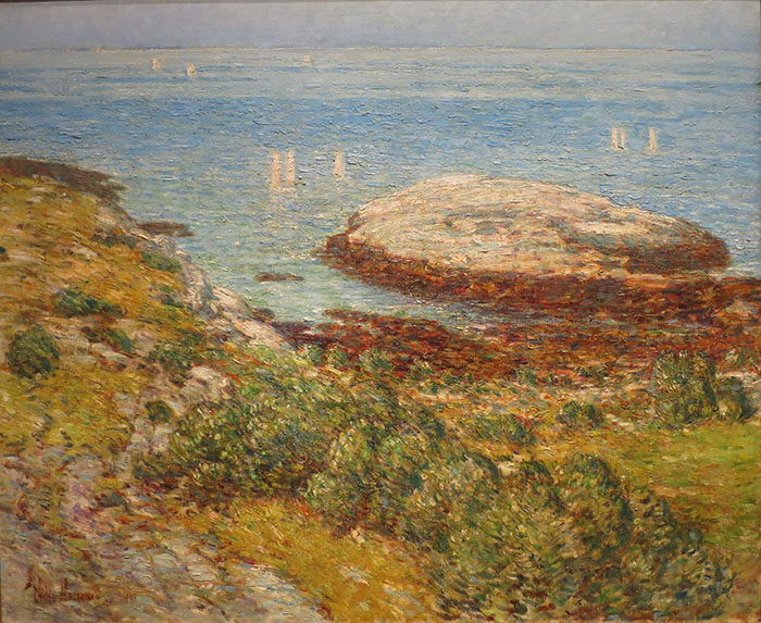 《海边风景》主题油画图集·夏日海滩油画作品欣赏