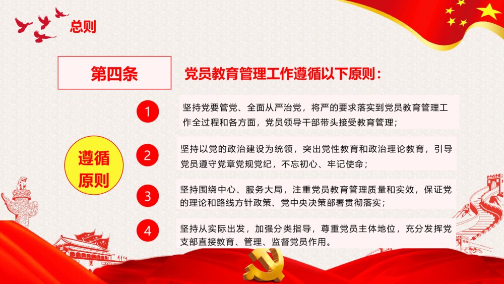 精讲解读《中国共产党党员教育管理工作条例》PPT课件10