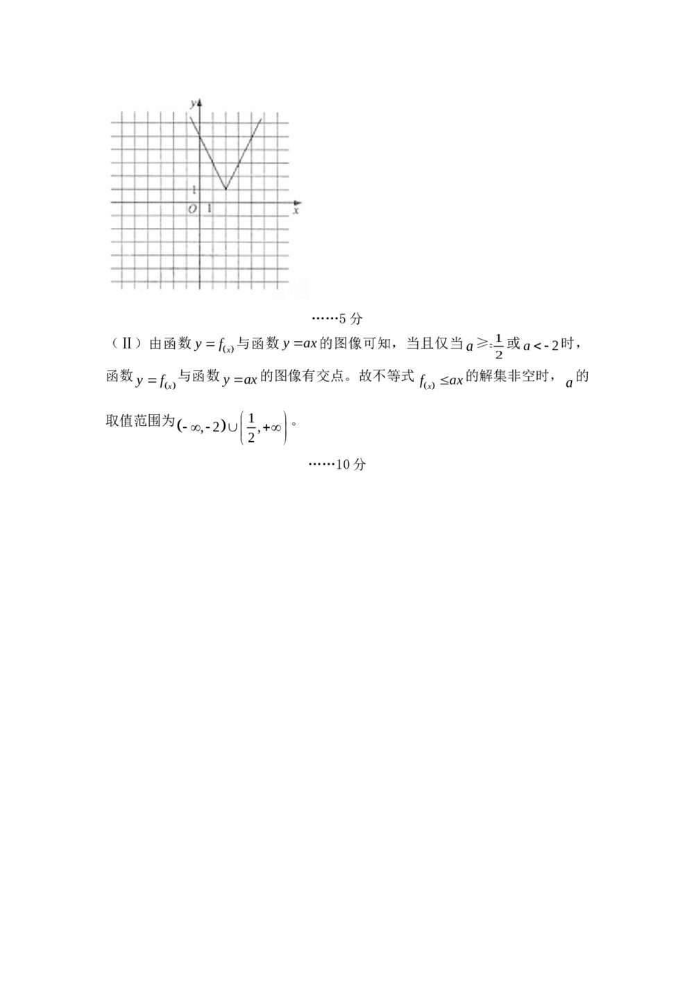 2010年海南省高考(文科)数学试卷+参考答案10