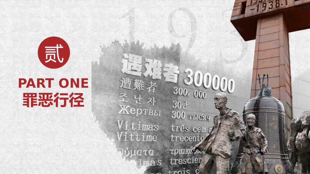 《国家公祭日》12·13南京大屠杀纪念日PPT课件下载9