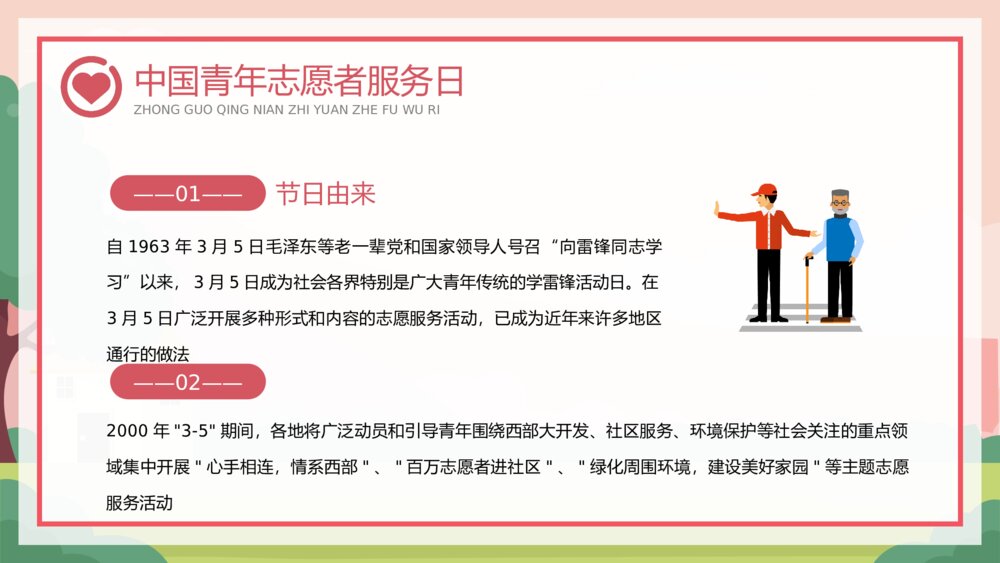 中国青年志愿者服务日专题讲座PPT课件（含内容）5