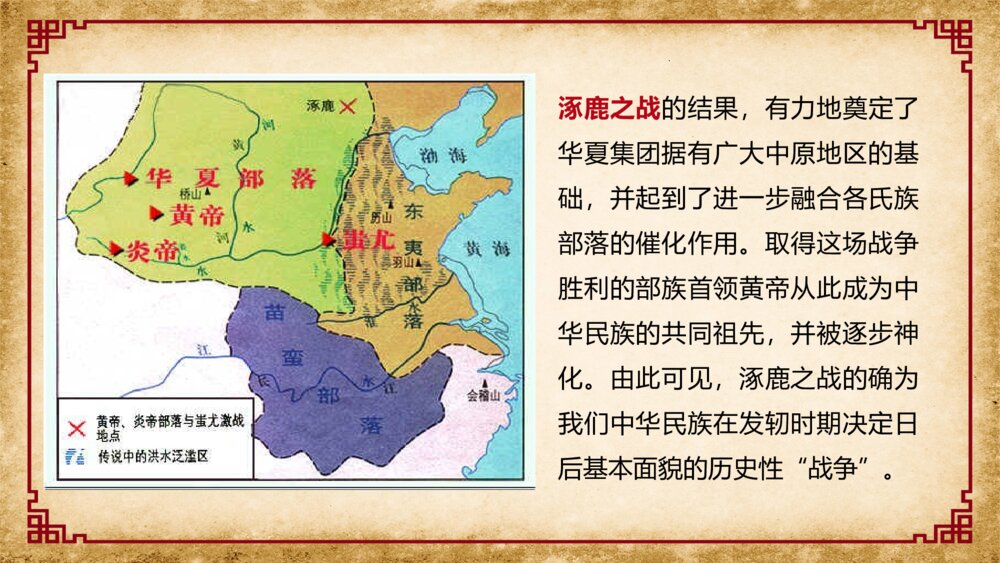 部编版·初中七年级历史《中华文明的起源华夏之祖》教育教学PPT课件8