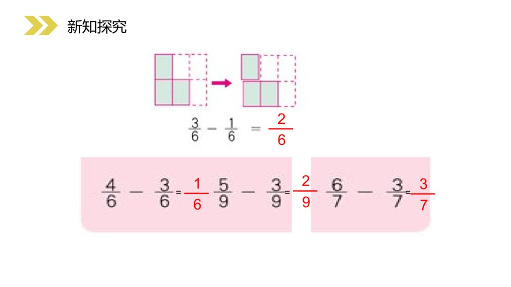 人教版小学数学三年级上册《分数的简单计算》PPT课件(第8.2.2课时)10