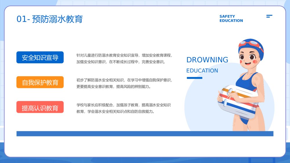 暑期防溺水安全主题教育PPT课件下载(共17页·可编辑修改)5