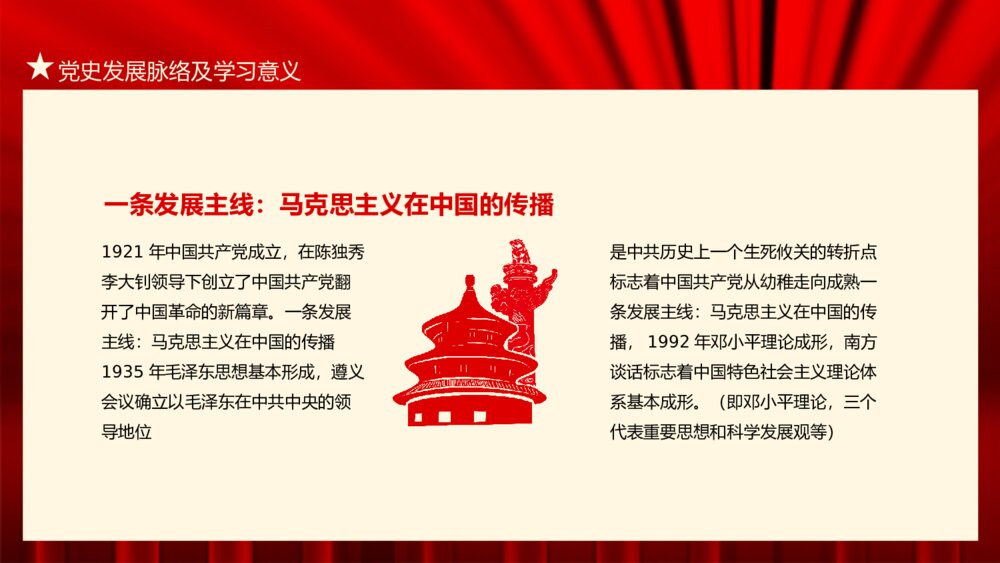 中国共产党党史及成就发展PPT课件下载6