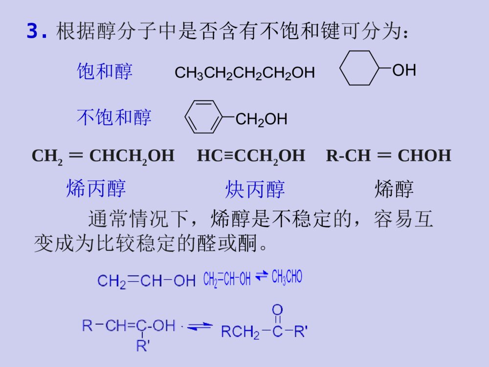 有机化学·第八章醇、酚、醚PPT课件（张文勤）7