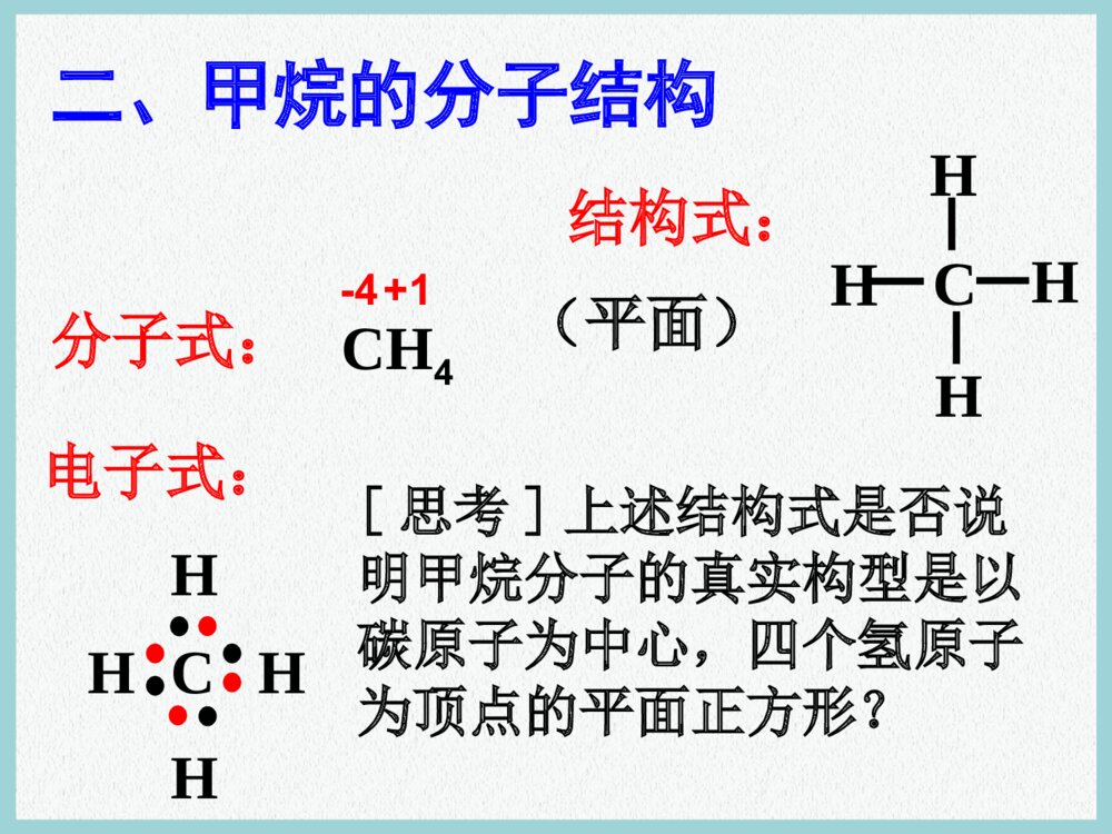 高中化学甲烷教学PPT课件下载2