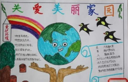 世界地球日手抄报大全 世界地球日手抄报大全六年级 