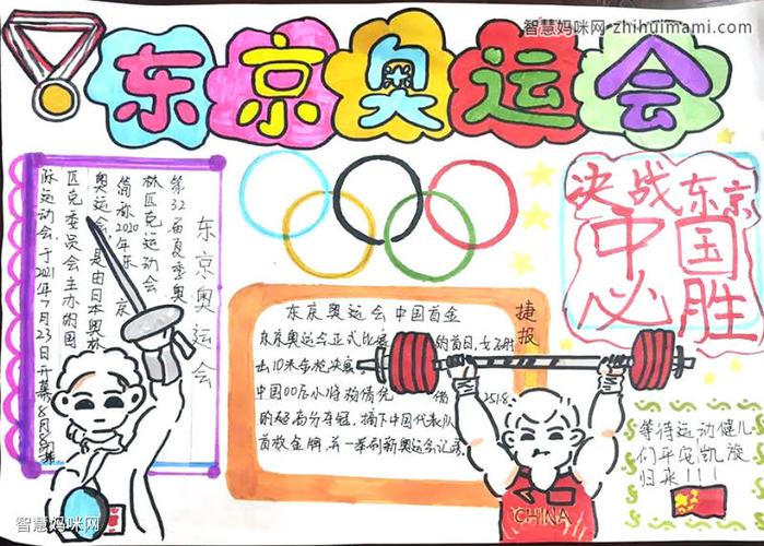 2023东京奥运会手抄报 奥运会手抄报