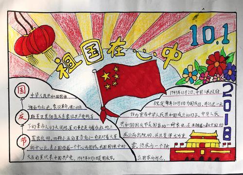 小学生红色主题手抄100种报图片 小学生红色题材手抄报 